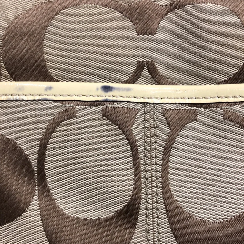Coach‎ signature purse brown canvas